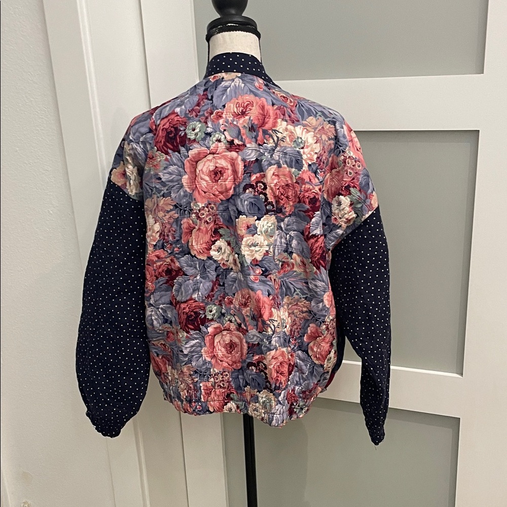 Patchwork Star Patterned Jacket - image 2